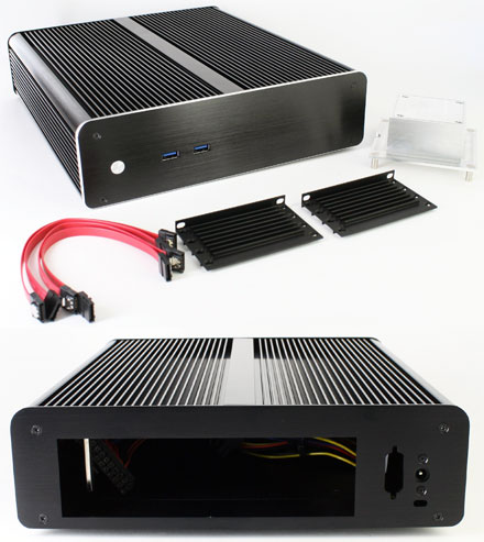 Akasa Euler M Mini-ITX enclosure (A-ITX19-A1B)