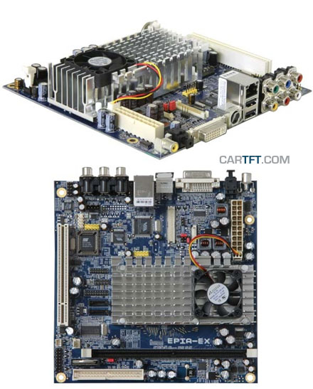 VIA EPIA EX15000G (only recommended to use with DVI displays)