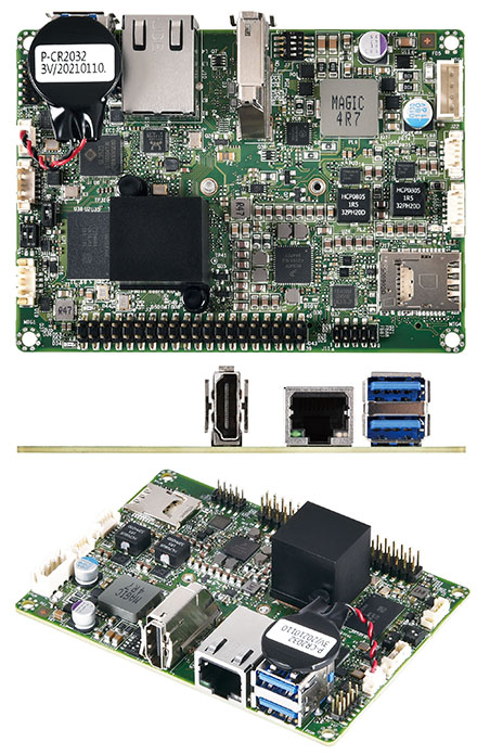 Mitac ND118T-8MD-1G8G-LVDS 2.5" SBC Pico-iTX (NXP i.MX8M Family, 1GB RAM, 8GB eMMC)