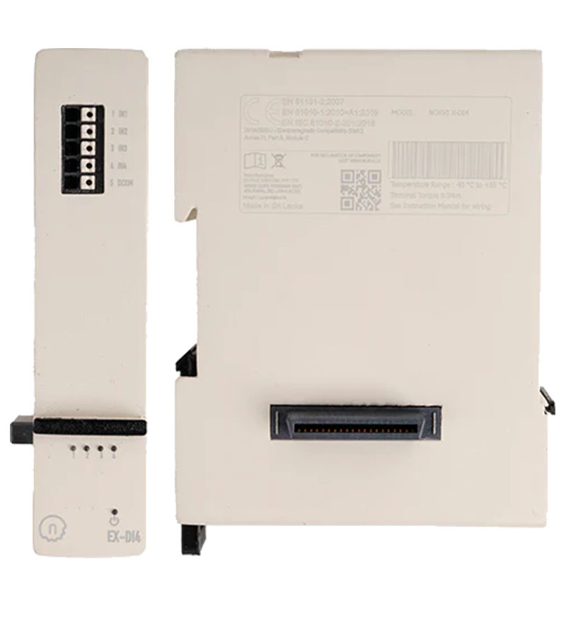 NORVI X-DI4 (Erweiterungs-Modul f. Norvi X, 4 Digital Inputs)